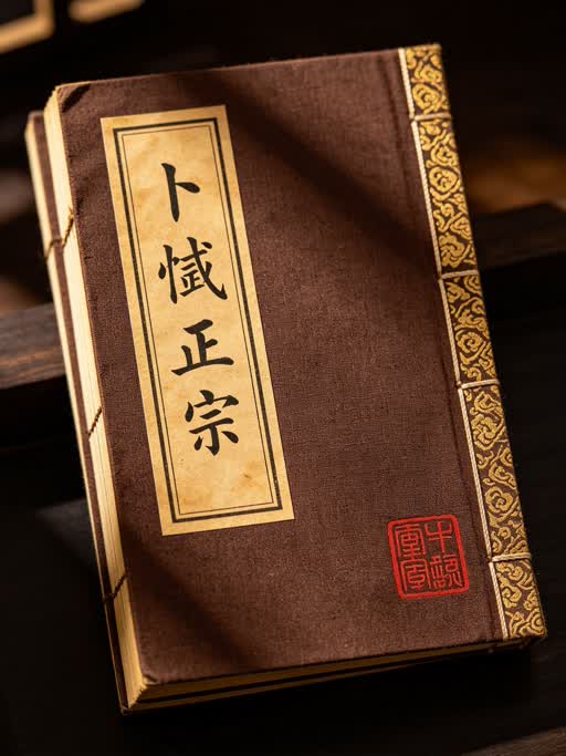 《卜筮正宗》古籍书封